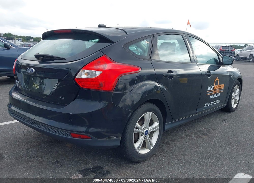 2014 FORD FOCUS SE VIN: 1FADP3K26EL318438