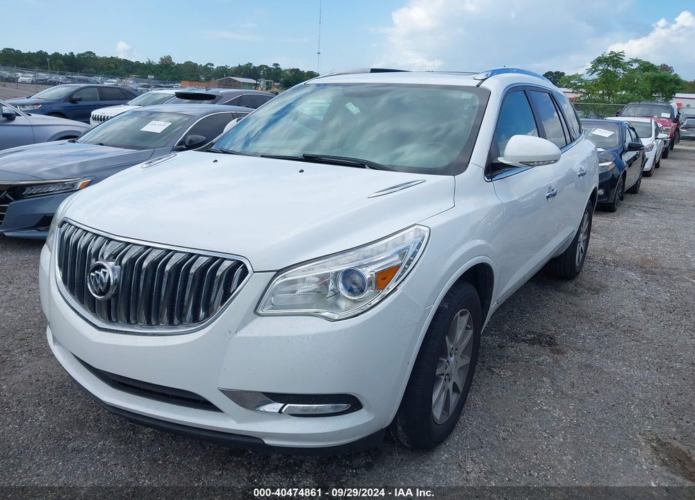 2017 BUICK ENCLAVE LEATHER VIN: 5GAKRBKD0HJ170666