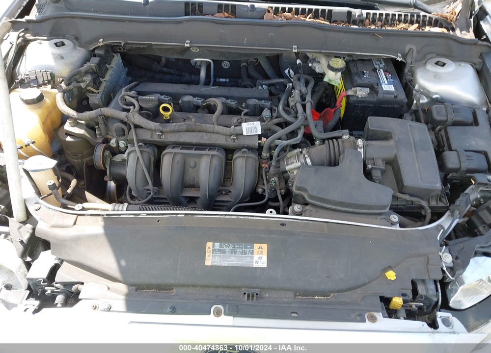 2014 FORD FUSION S VIN: 1FA6P0G72E5365773