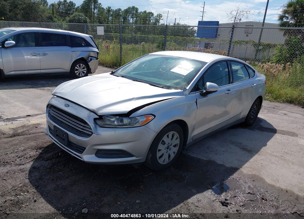 2014 FORD FUSION S VIN: 1FA6P0G72E5365773