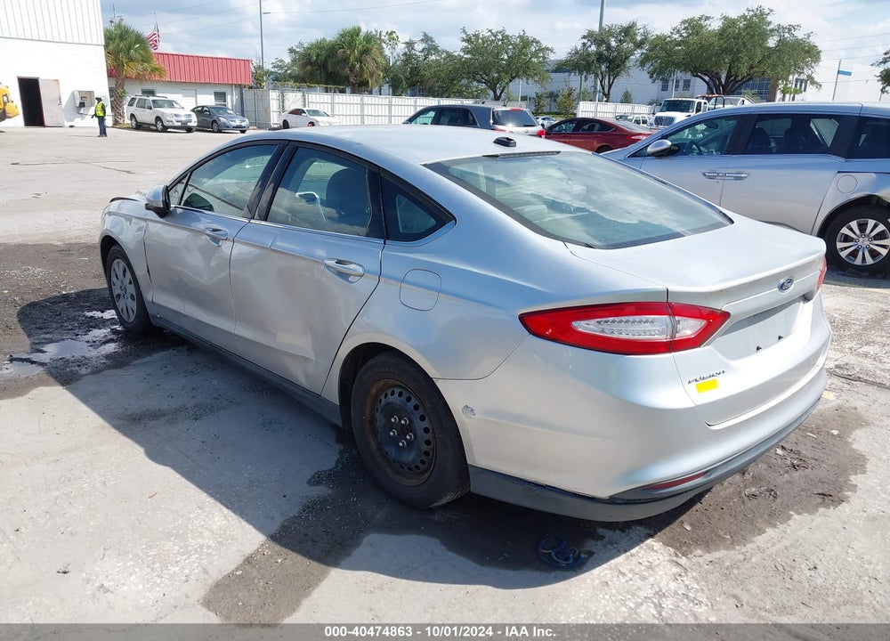 2014 FORD FUSION S VIN: 1FA6P0G72E5365773