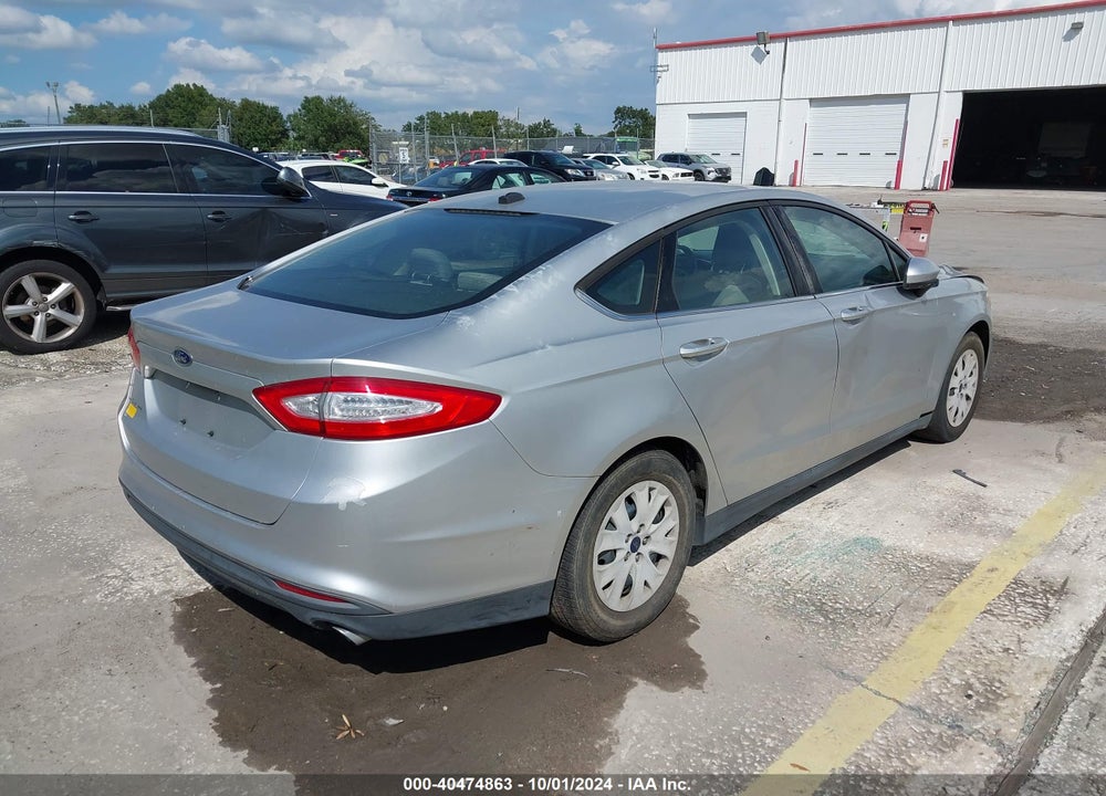 2014 FORD FUSION S VIN: 1FA6P0G72E5365773