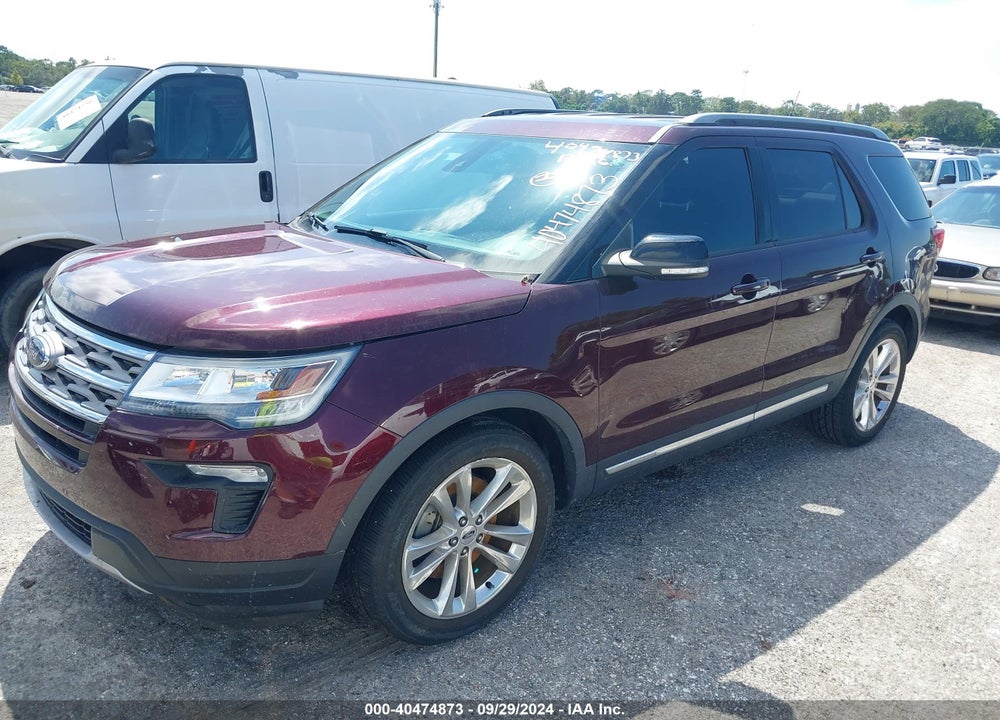 2018 FORD EXPLORER XLT VIN: 1FM5K7D8XJGA95843