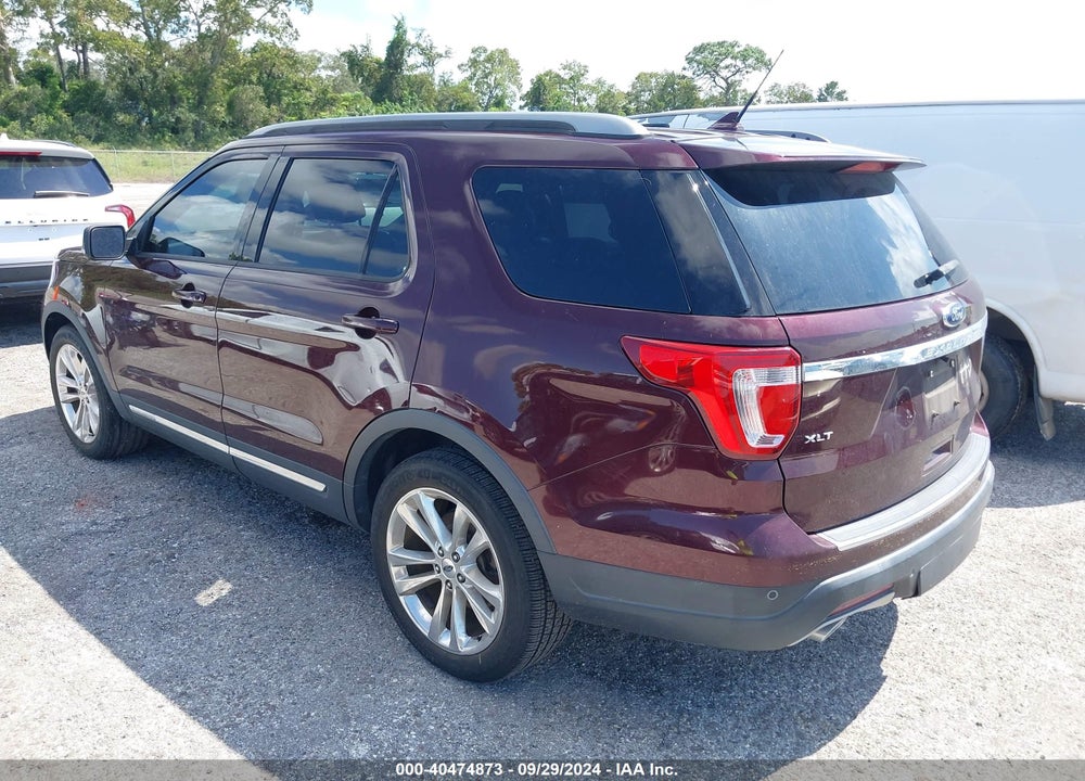 2018 FORD EXPLORER XLT VIN: 1FM5K7D8XJGA95843