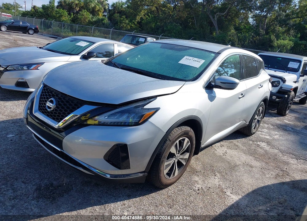 2019 NISSAN MURANO S VIN: 5N1AZ2MJ4KN161719