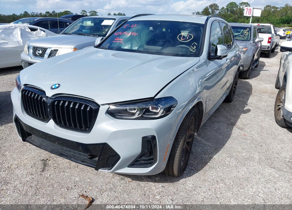 2023 BMW X3 SDRIVE30I VIN: 5UX43DP0XP9S54972