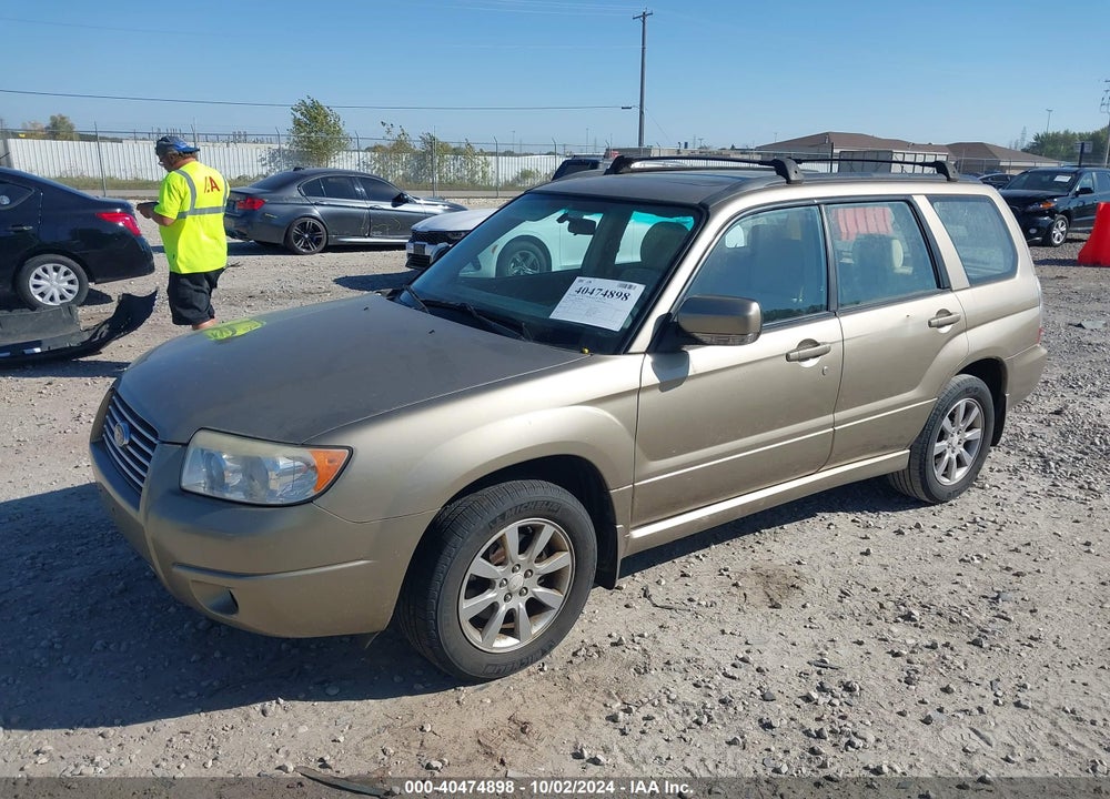 2008 SUBARU FORESTER 2.5X VIN: JF1SG65678H728454