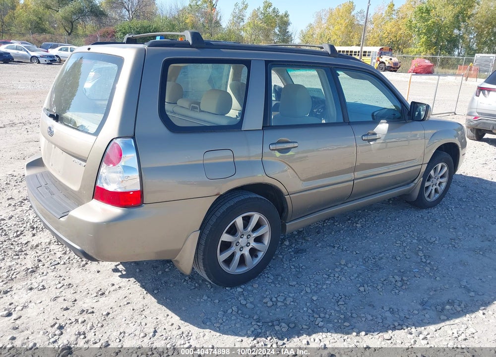 2008 SUBARU FORESTER 2.5X VIN: JF1SG65678H728454
