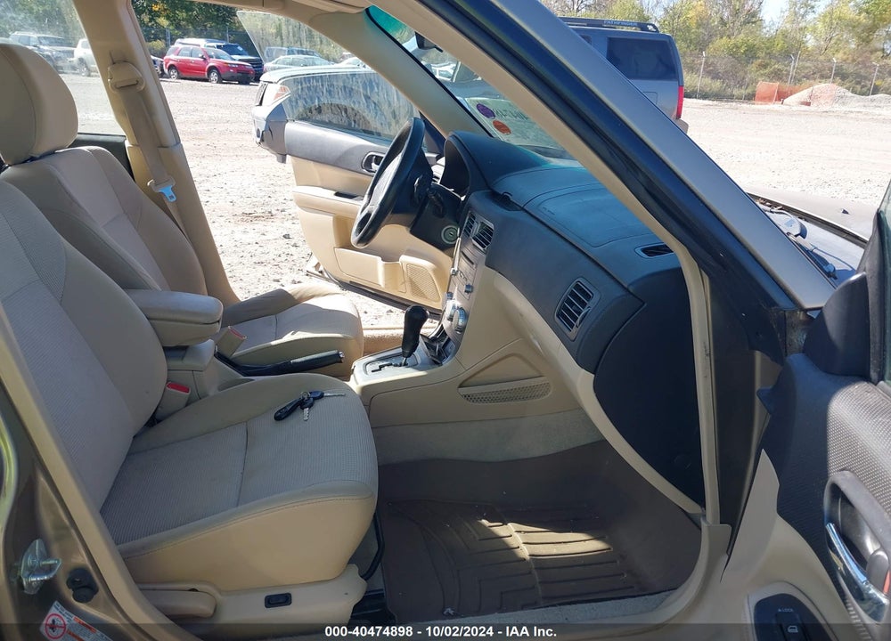 2008 SUBARU FORESTER 2.5X VIN: JF1SG65678H728454