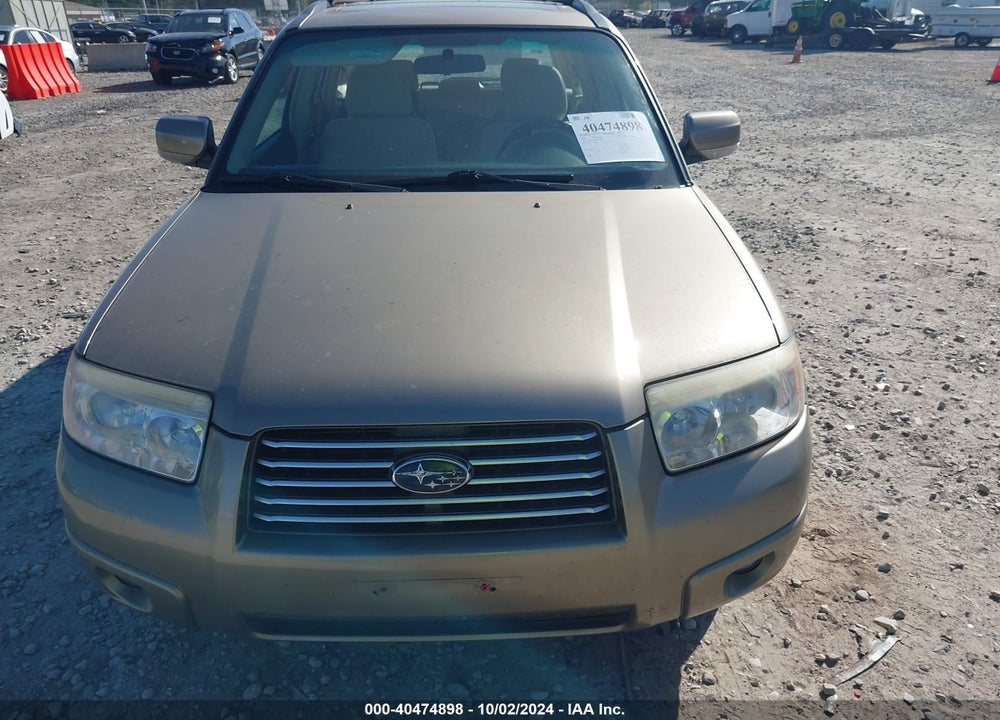 2008 SUBARU FORESTER 2.5X VIN: JF1SG65678H728454