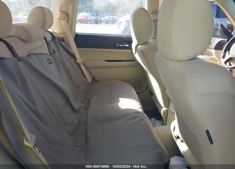 2008 SUBARU FORESTER 2.5X VIN: JF1SG65678H728454