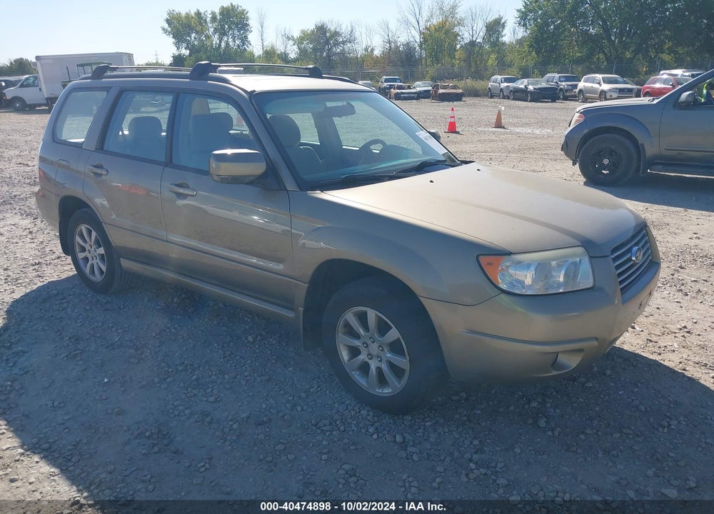 2008 SUBARU FORESTER 2.5X VIN: JF1SG65678H728454