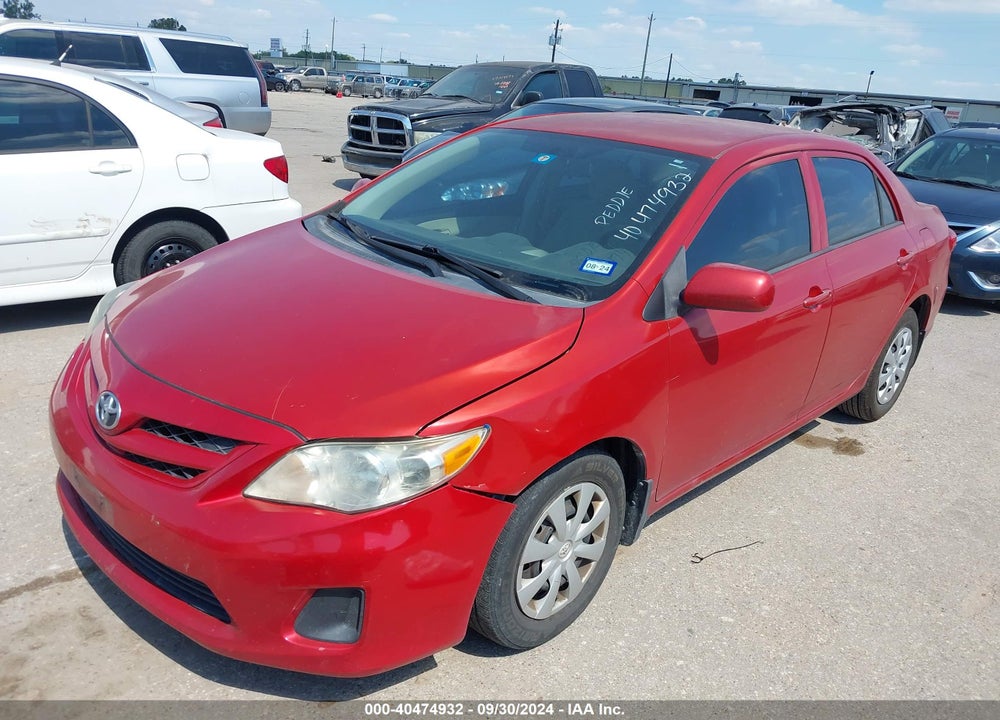2013 TOYOTA COROLLA L VIN: 5YFBU4EE1DP106686