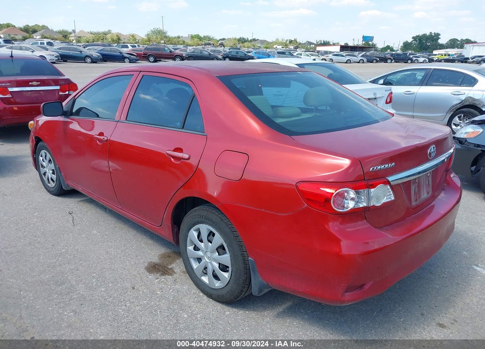 2013 TOYOTA COROLLA L VIN: 5YFBU4EE1DP106686
