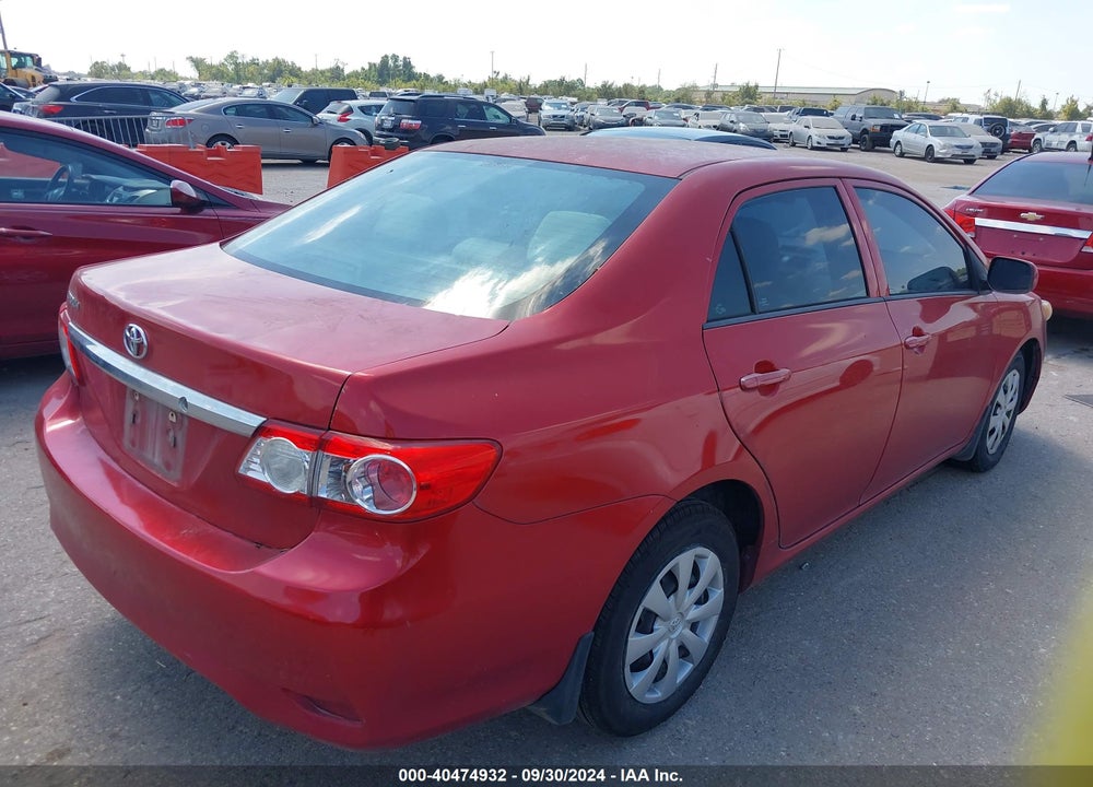 2013 TOYOTA COROLLA L VIN: 5YFBU4EE1DP106686