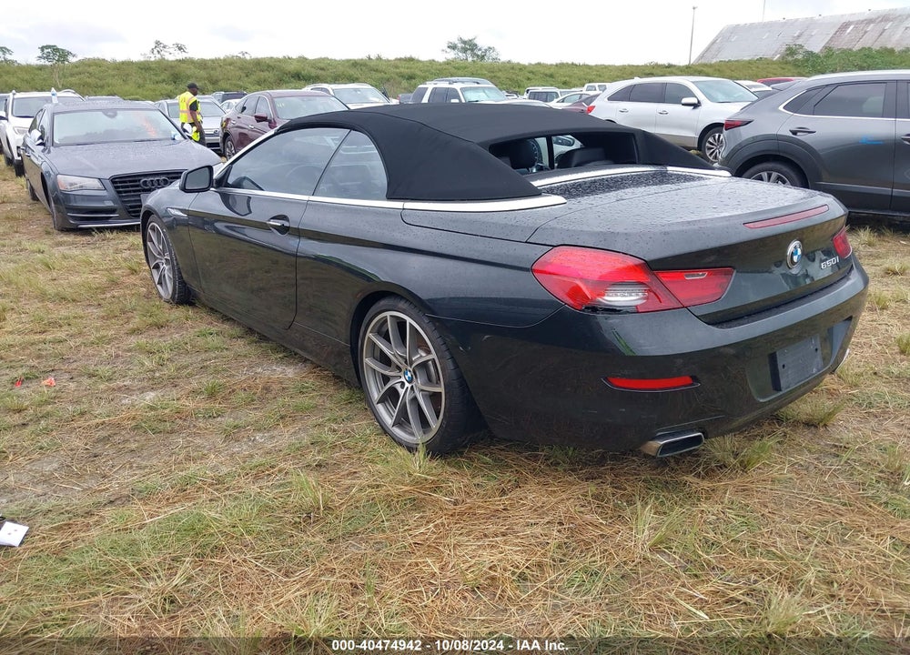 2013 BMW 650I VIN: WBAYP9C50DDW21129