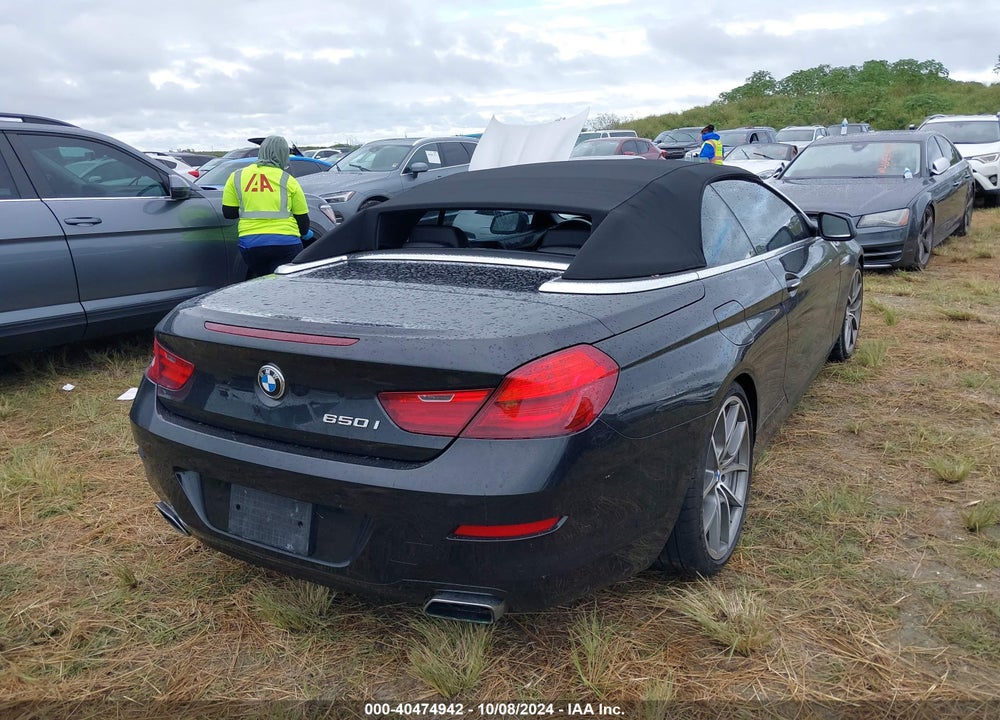 2013 BMW 650I VIN: WBAYP9C50DDW21129