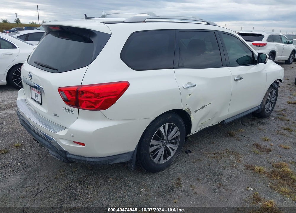 2017 PATHFINDER NISSAN  SL VIN: 5N1DR2MN4HC902584