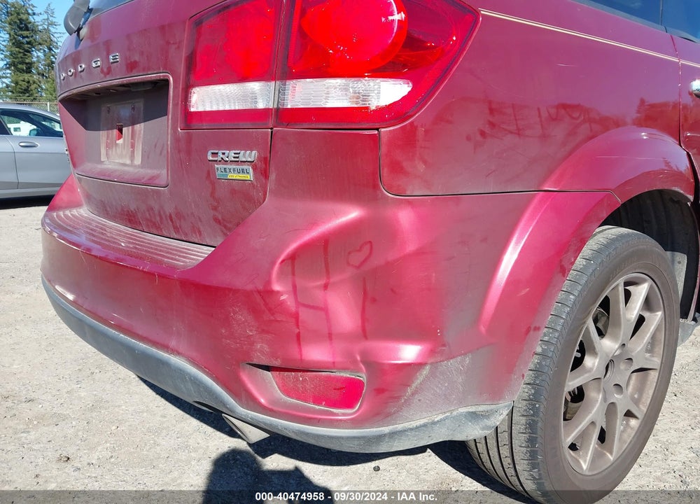 2011 DODGE JOURNEY CREW VIN: 3D4PG3FG6BT536041