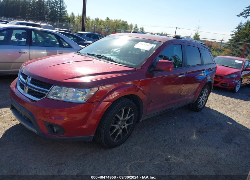2011 DODGE JOURNEY CREW VIN: 3D4PG3FG6BT536041
