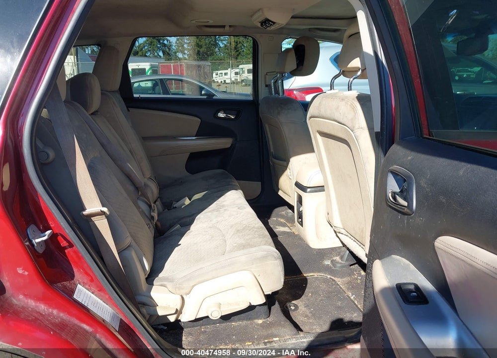 2011 DODGE JOURNEY CREW VIN: 3D4PG3FG6BT536041
