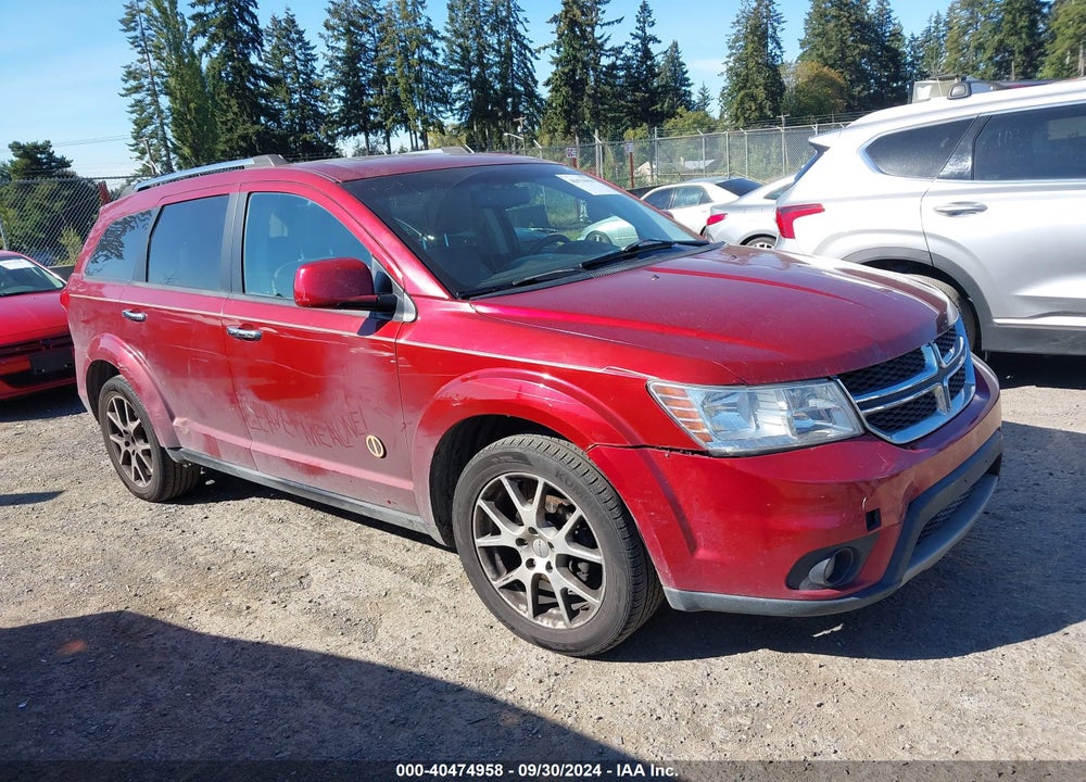 2011 DODGE JOURNEY CREW VIN: 3D4PG3FG6BT536041