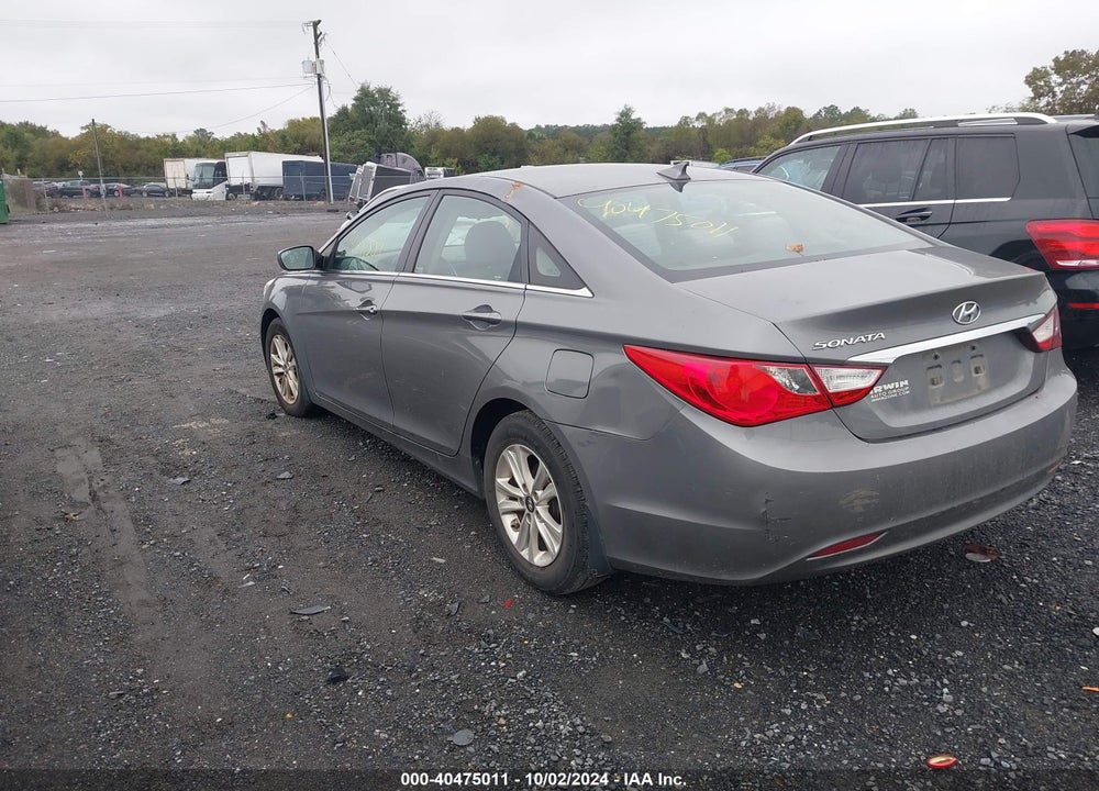 2013 HYUNDAI SONATA GLS VIN: 5NPEB4AC7DH780104