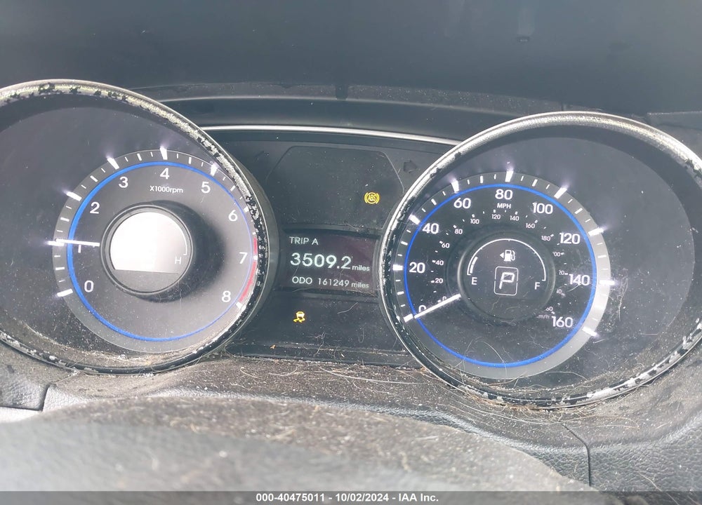 2013 HYUNDAI SONATA GLS VIN: 5NPEB4AC7DH780104