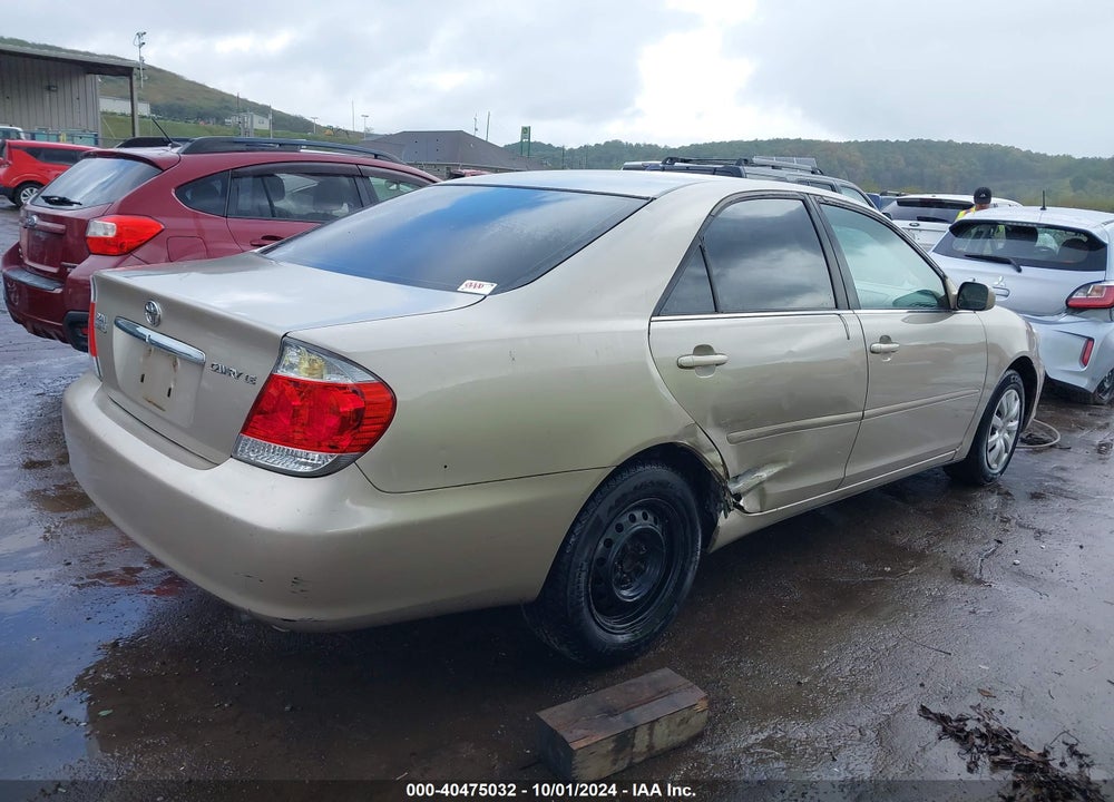 2006 TOYOTA CAMRY LE VIN: 4T1BE30K26U156809