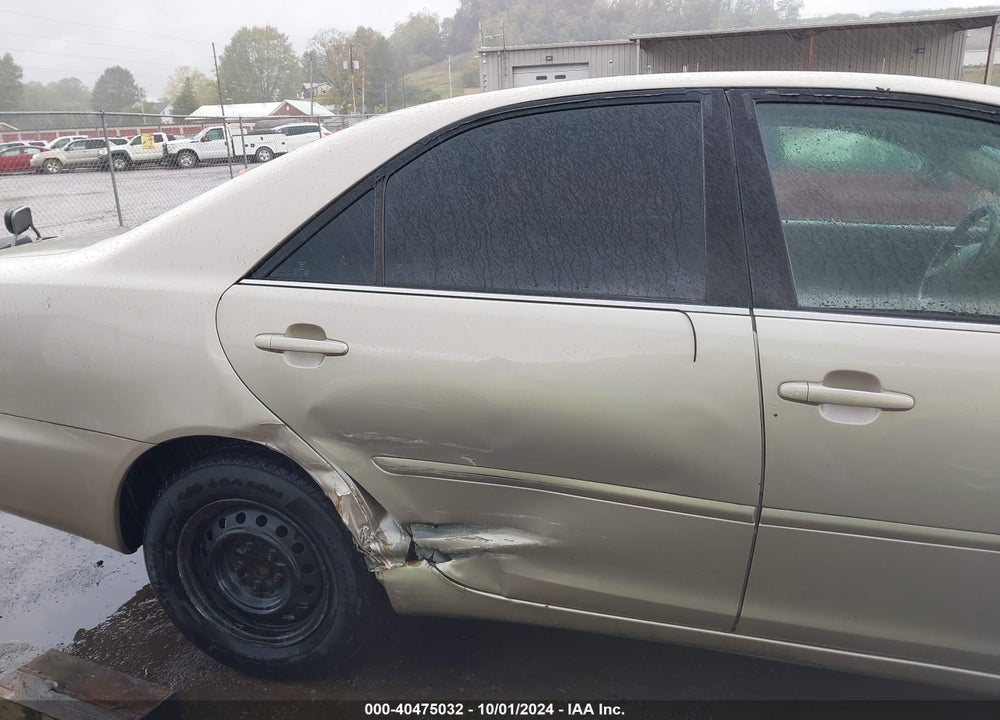 2006 TOYOTA CAMRY LE VIN: 4T1BE30K26U156809