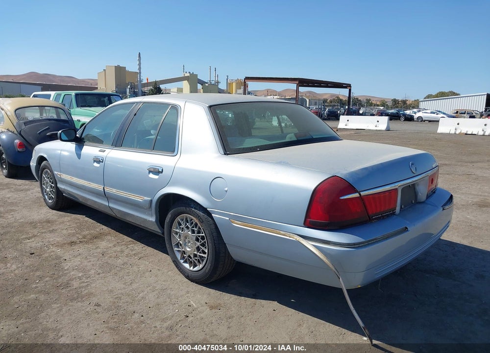 1999 MERCURY GRAND MARQUIS GS VIN: 2MEFM74W1XX638726