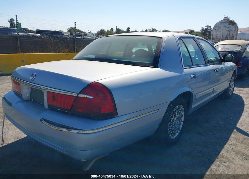1999 MERCURY GRAND MARQUIS GS VIN: 2MEFM74W1XX638726