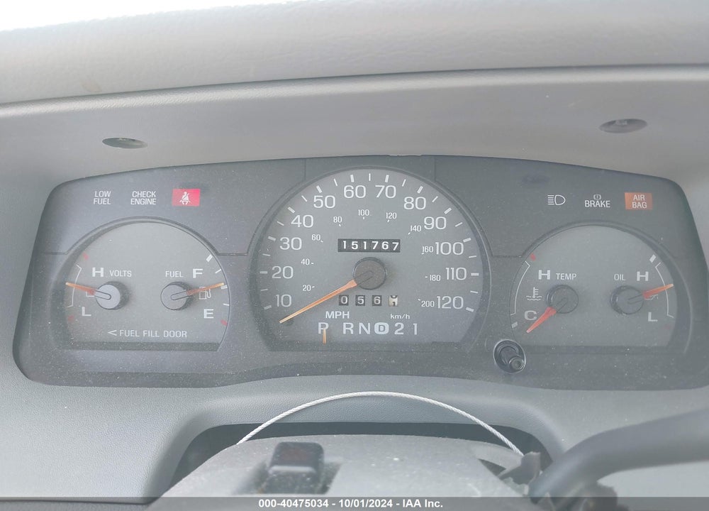 1999 MERCURY GRAND MARQUIS GS VIN: 2MEFM74W1XX638726