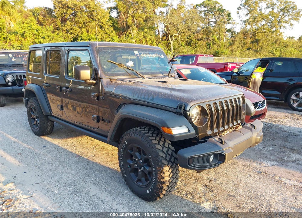 2021 ANGLER JEEP WR UNLIMITED WILLYS 4X4 VIN: 1C4HJXDN5MW680639