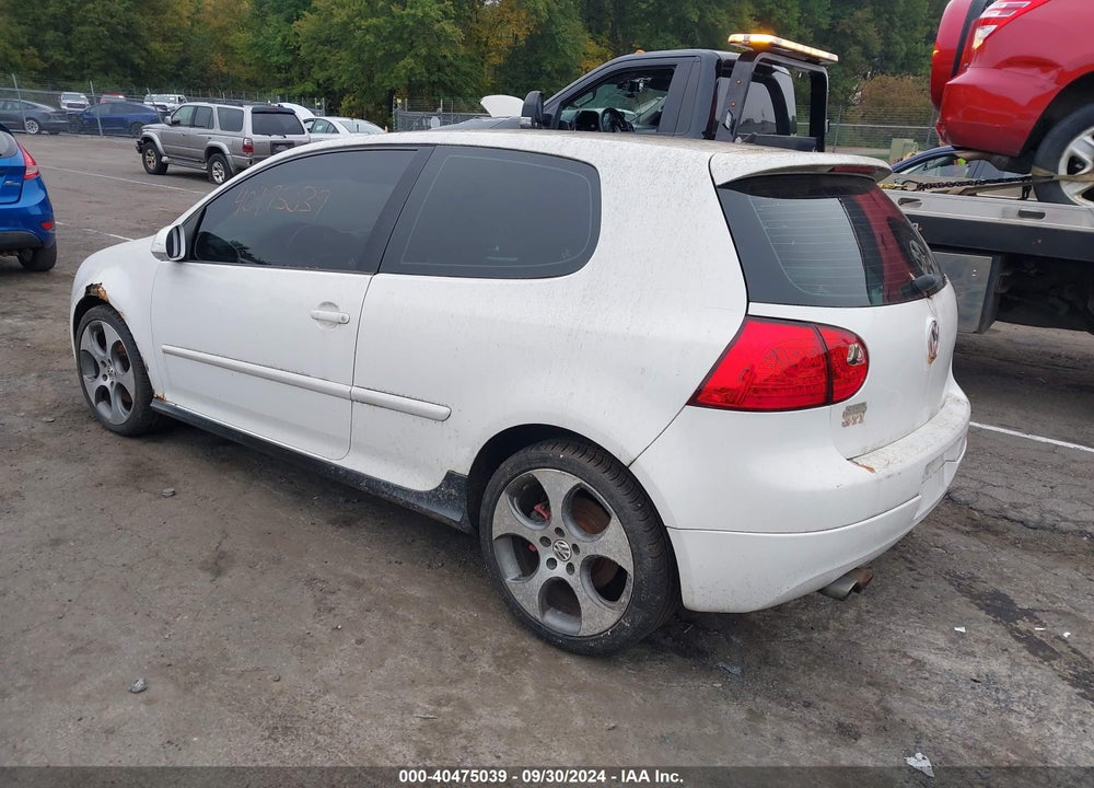 2007 VOLKSWAGEN GTI 2-DOOR VIN: WVWEV71K87W279639