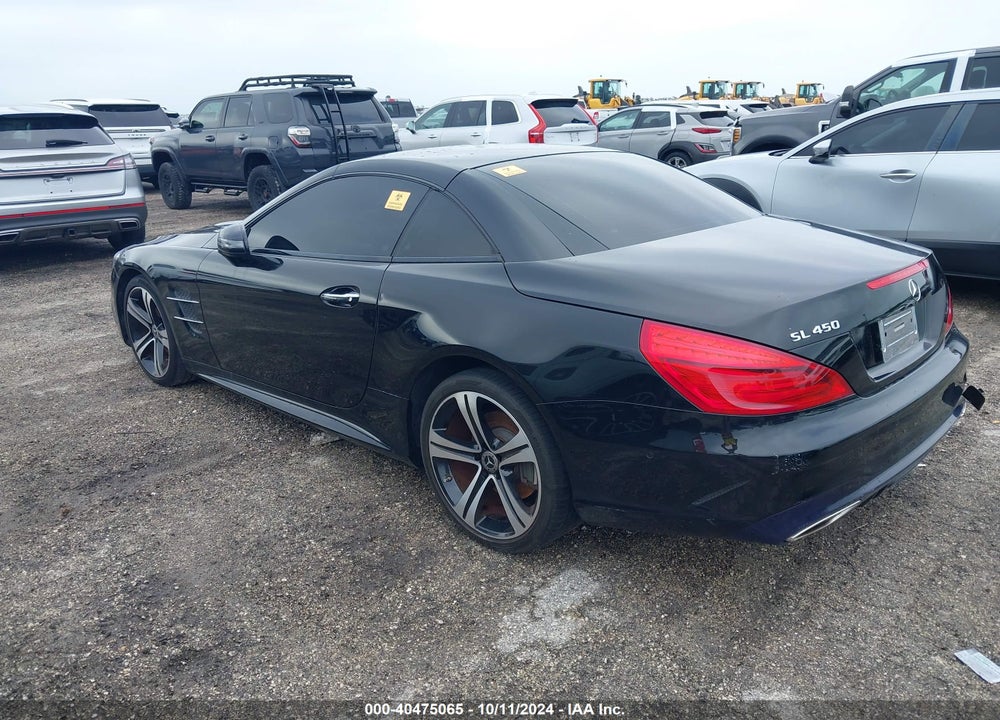 2018 MERCEDES-BENZ SL 450 VIN: WDDJK6GA3JF051450