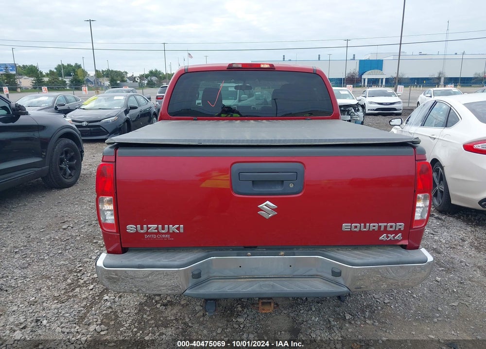 2012 SUZUKI EQUATOR RMZ-4 VIN: 5Z61D0EV5CC470249