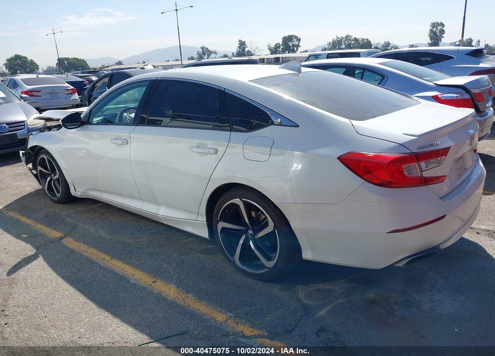 2020 HONDA ACCORD SPORT VIN: 1HGCV1F38LA023242