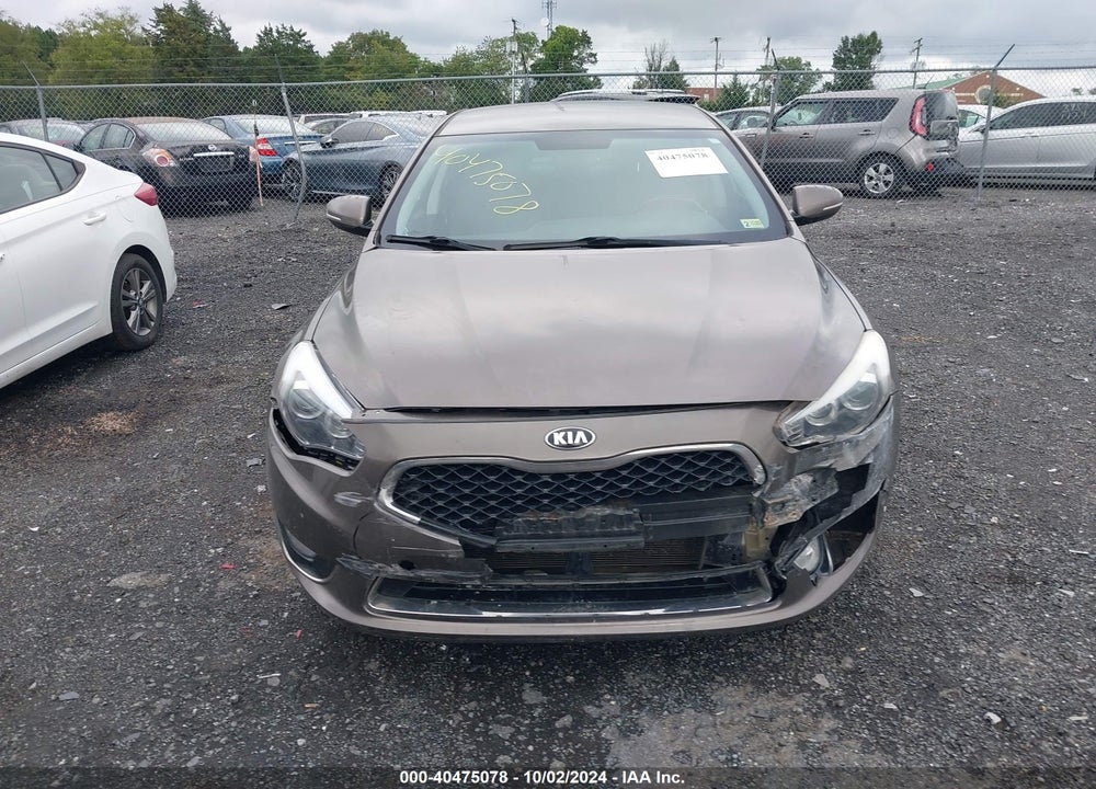 2015 KIA CADENZA PREMIUM VIN: KNALN4D70F5178769