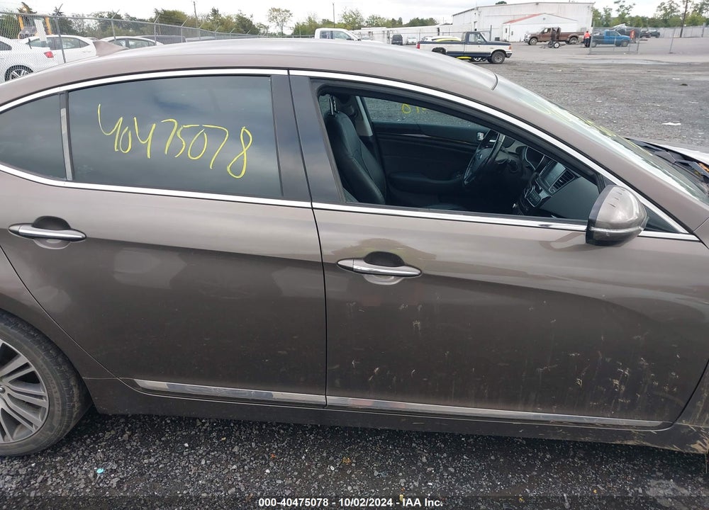 2015 KIA CADENZA PREMIUM VIN: KNALN4D70F5178769