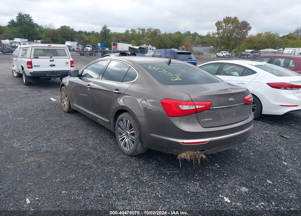 2015 KIA CADENZA PREMIUM VIN: KNALN4D70F5178769