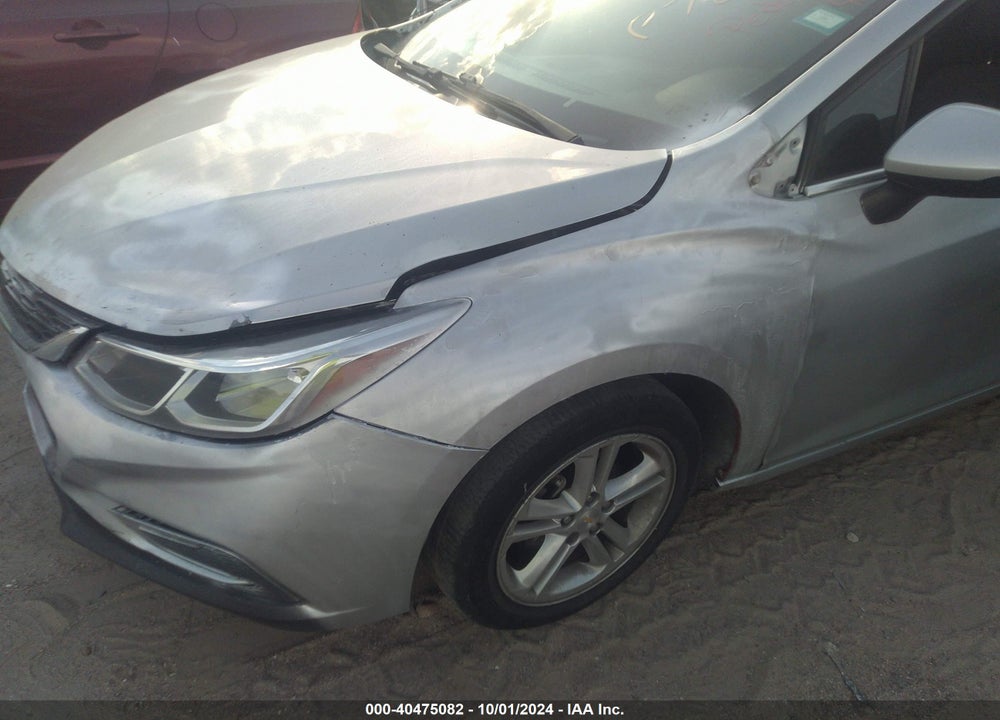 2018 CHEVROLET CRUZE LT AUTO VIN: 1G1BE5SM2J7159000