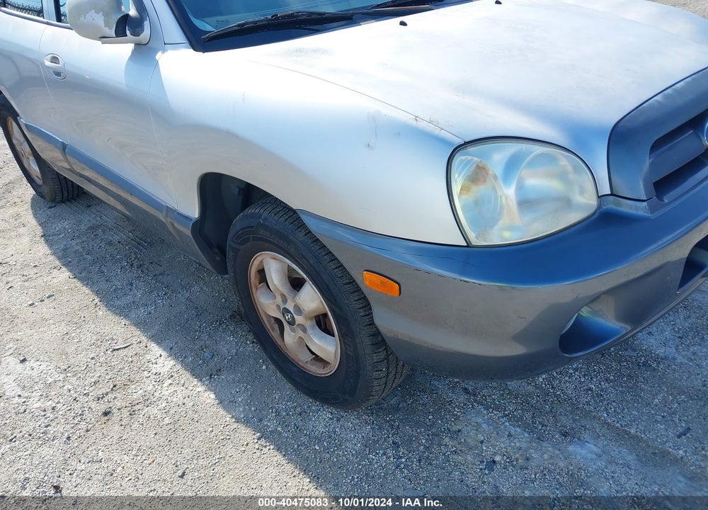 2005 HYUNDAI SANTA FE GLS VIN: KM8SC13D45U938650