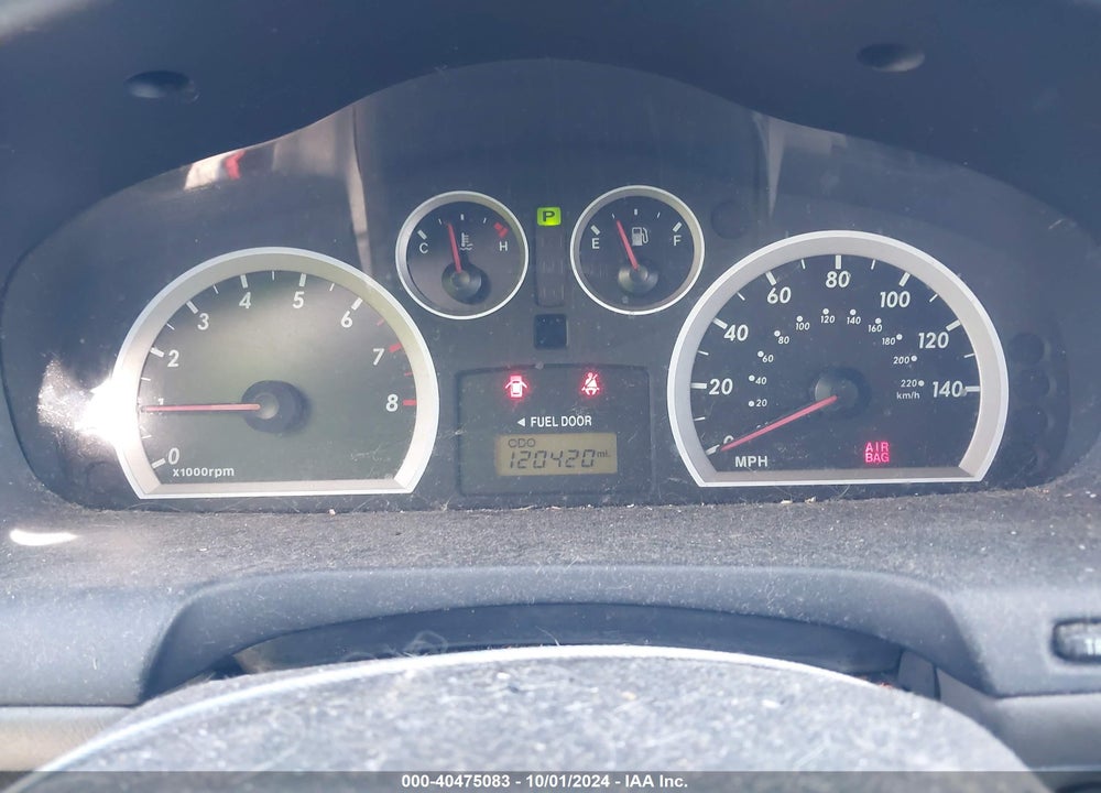 2005 HYUNDAI SANTA FE GLS VIN: KM8SC13D45U938650