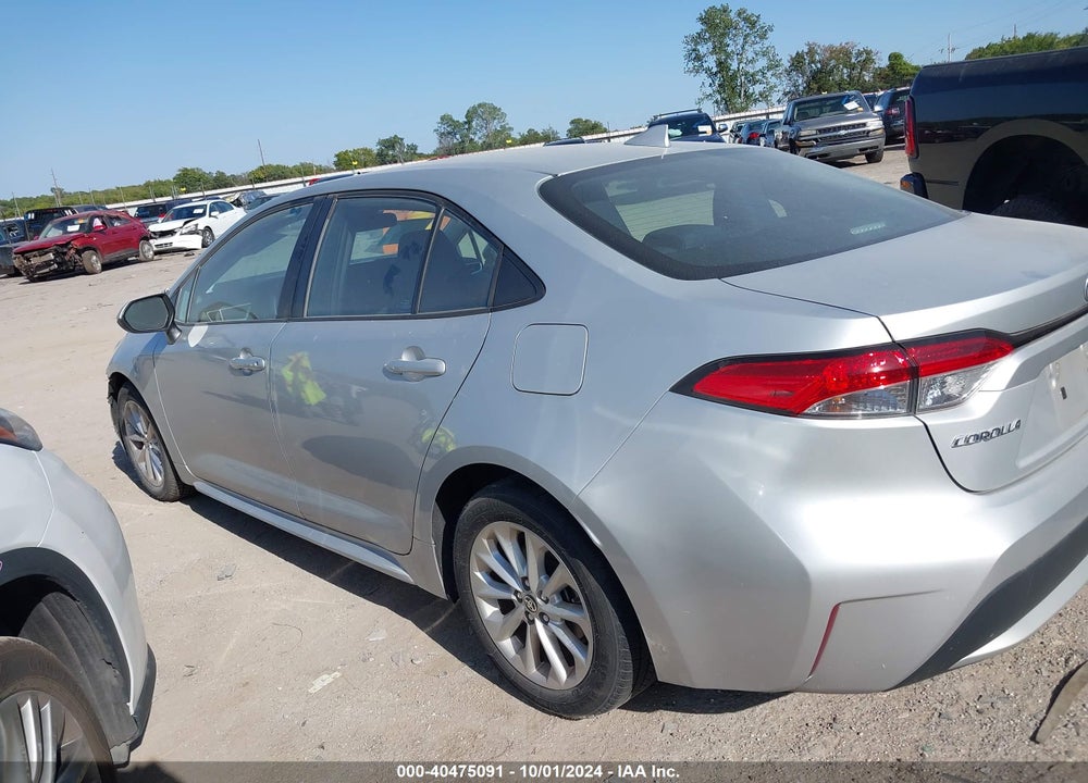 2020 TOYOTA COROLLA LE VIN: 5YFVPRAE6LP086537