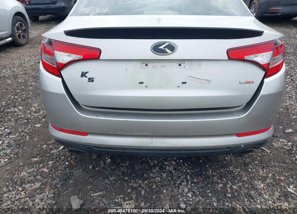 2011 KIA OPTIMA SX VIN: KNAGR4A67B5112425