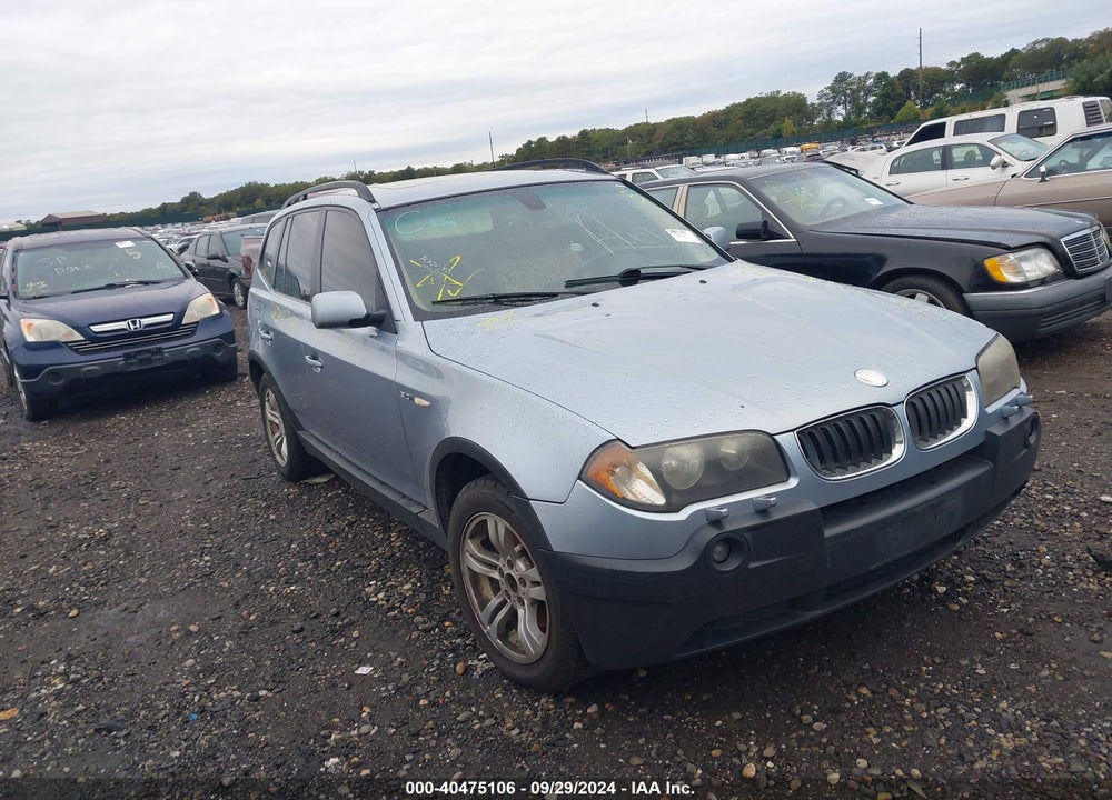 2005 BMW X3 3.0I VIN: WBXPA93435WD21023