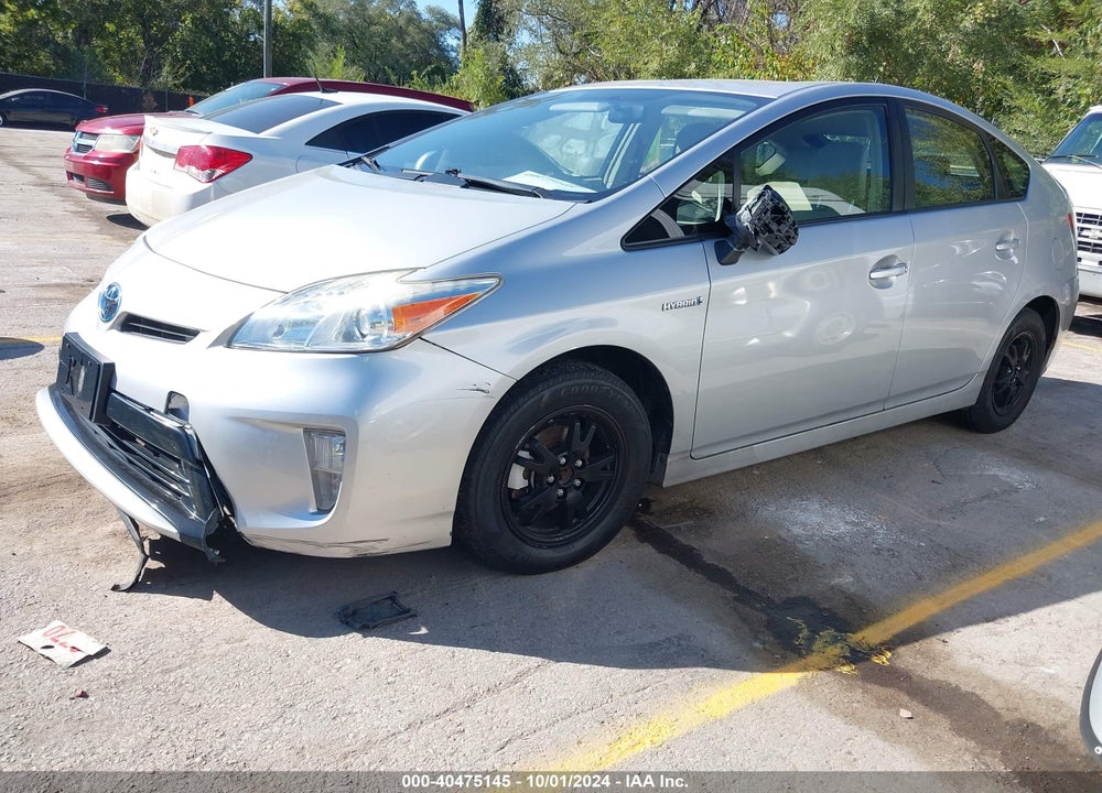 2015 TOYOTA PRIUS THREE VIN: JTDKN3DU4F1955802