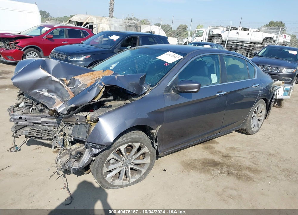2015 HONDA ACCORD SPORT VIN: 1HGCR2F53FA234848