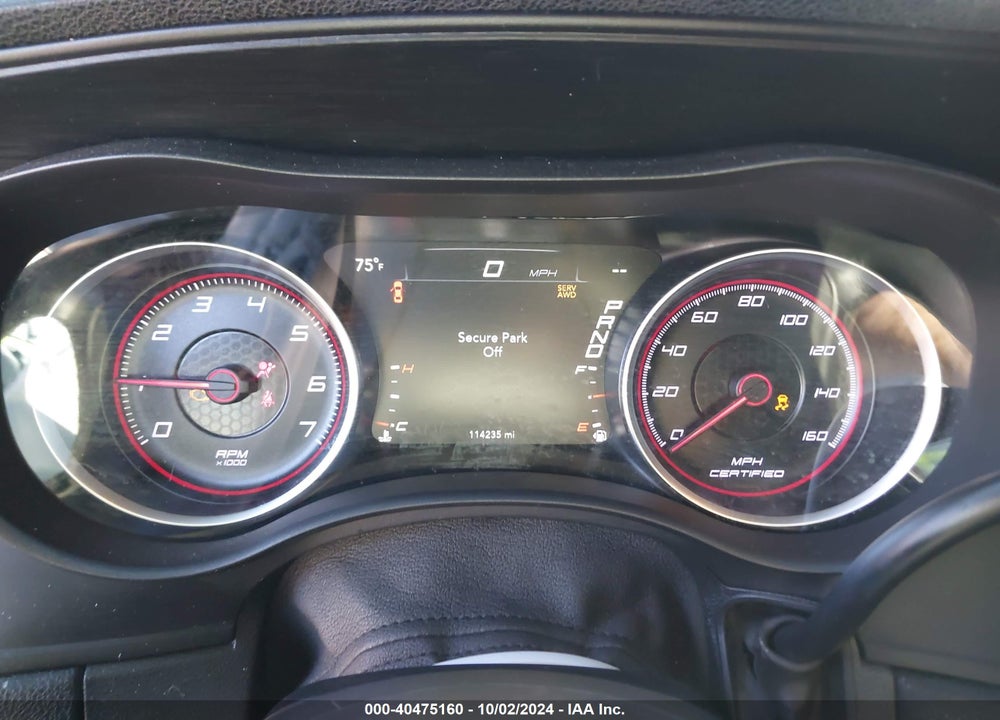 2019 DODGE CHARGER POLICE AWD VIN: 2C3CDXKT1KH514721